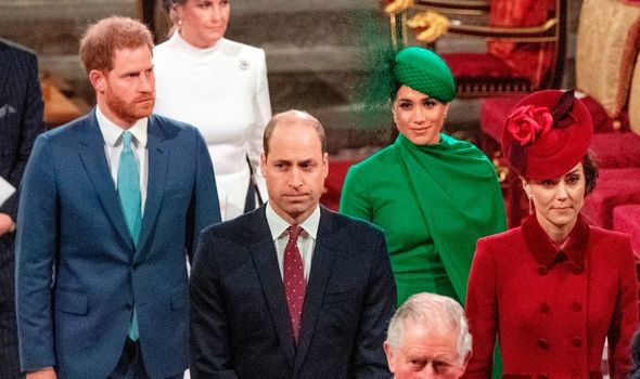 Harry and Meghan on their last senior royal duties