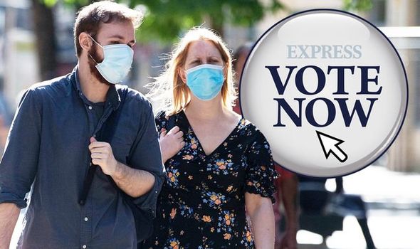 Lockdown poll: Should people be made to wear masks outside?