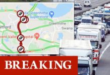 M25 traffic latest: M25 closed at Dartford Crossing due to horror rush-hour crash | UK | News (Reports)