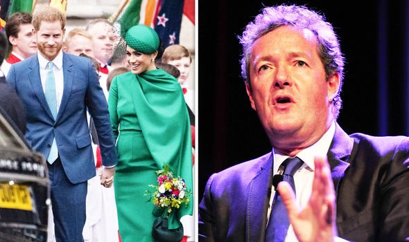 MEGHAN MARKLE PRINCE HARRY PIERS MORGAN ROYAL UK
