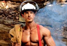 Pictures of hunky firemen on calendars 'could damage recruitment to modern brigades' (Reports)