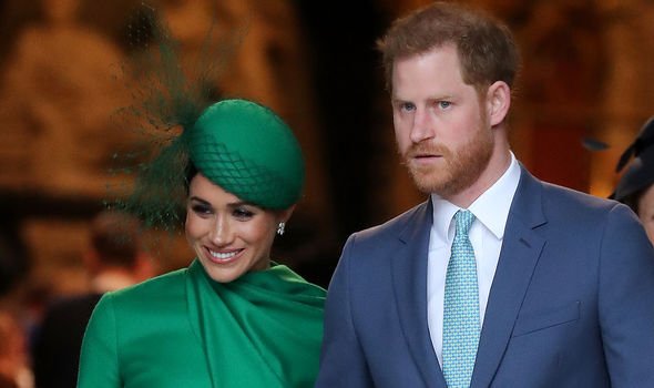 Prince Harry and Meghan Markle on their last royal engagement