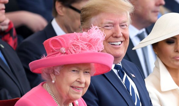 QUEEN ELIZABETH II DONALD TRUMP ROYAL FAMILY BIDEN