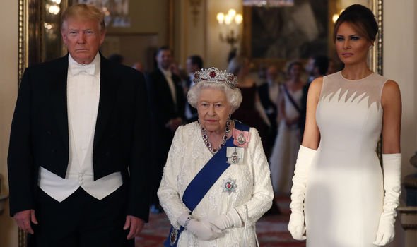 QUEEN ELIZABETH II DONALD TRUMP ROYAL FAMILY BIDEN