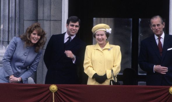 Royal Family: Fergie with the Queen on her 60th birthday