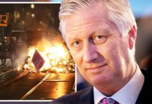 Royal Family news: King of Belgium’s car pelted with stones as protests erupt in Brussels | Royal | News (Reports)