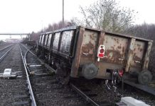 Runaway and derailment of wagons at Toton