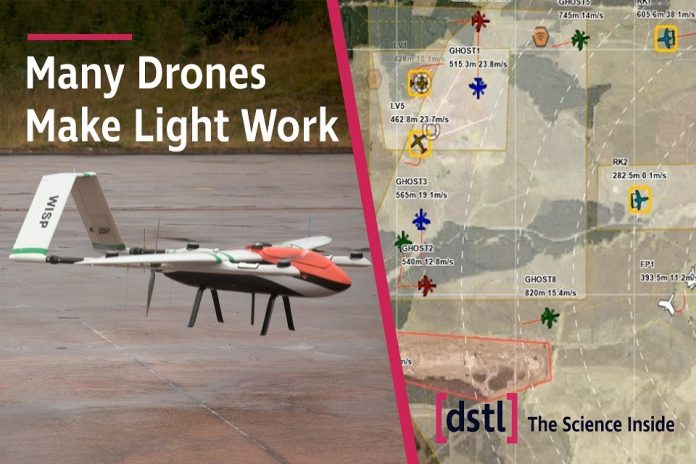 Swarming drones concept flies closer to reality