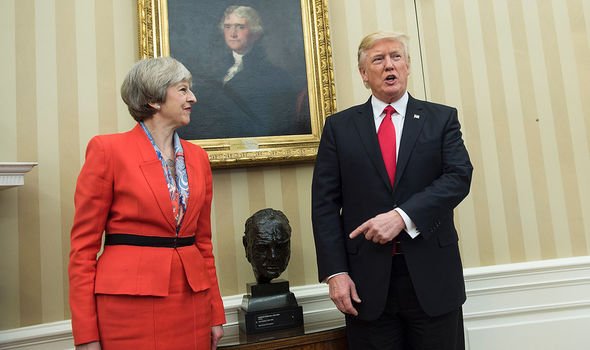 The Winston Churchill bust