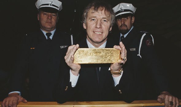 The ship's treasure was uncovered years later