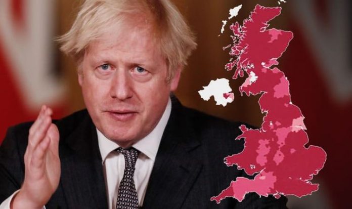 Tier 5 lockdown mapped: 25 areas most at risk of going into Tier 5 - is your area at risk? | UK | News