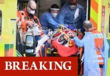 UK Covid cases break another record with 57,725 recorded – further 445 people have died (Reports)
