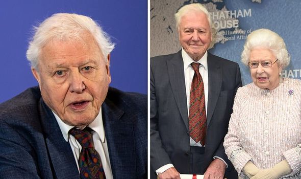 david attenborough queen elizabeth ii