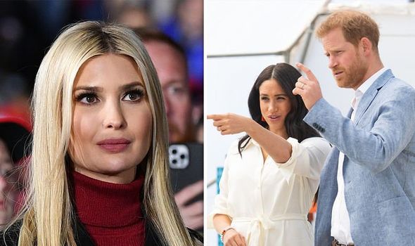 ivanka trump meghan markle prince harry