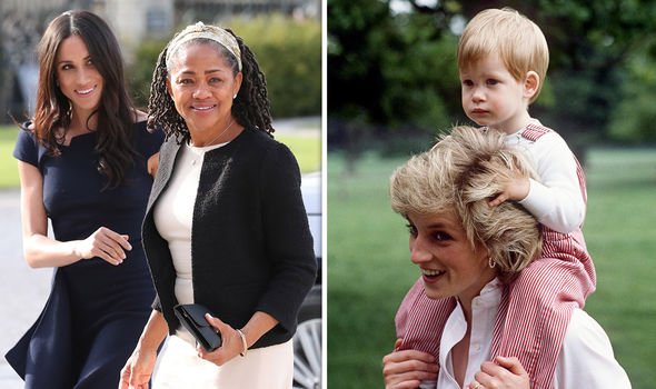 meghan markle prince harry princess diana