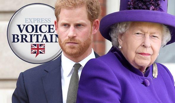 Prince Harry and the Queen