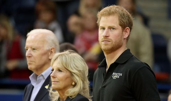 prince harry joe biden