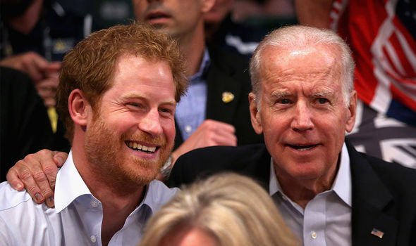 prince harry joe biden