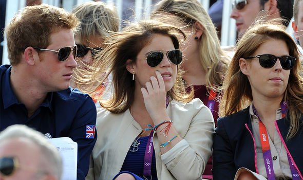 princess eugenie prince harry princess eugenie prince harry