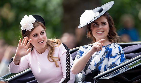 princess eugenie princess beatrice