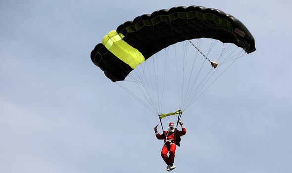 skydiving