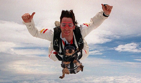 skydiving