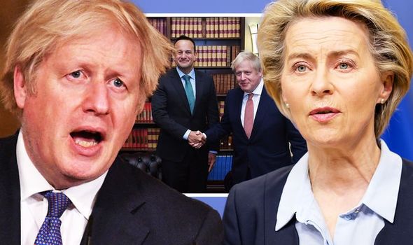 EU betrayal: Bloc to be ‘confrontational with UK’ as NI Protocol exposes Brexit plan