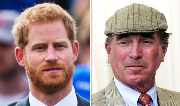Prince Harry and Princess Anne's ex-husband Mark Phillips
