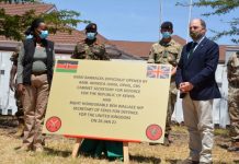 Defence Secretary opens £70-million British Army facility in Kenya