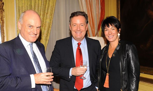 Ghislaine Maxwell meeting Morgan in 2013 Ghislaine Maxwell meeting Morgan in 2013