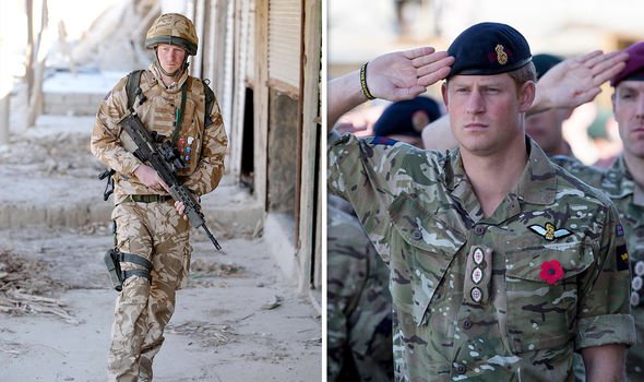 Prince Harry served in the Army for a decade