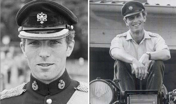 Captain Mark Phillips came from a prominent line of military personnel