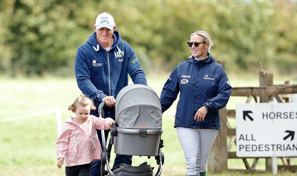 Mike with Zara and their two daughters, Mia and Lena Mike with Zara and their two daughters, Mia and Lena