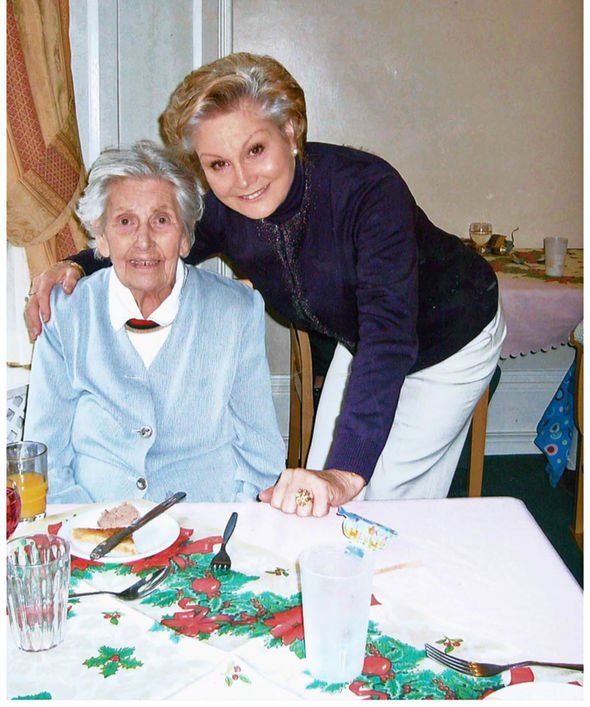 Angela and her widowed mother Edna in 2008 when Edna’s dementia had advanced Angela and her widowed mother Edna in 2008 when Edna’s dementia had advanced