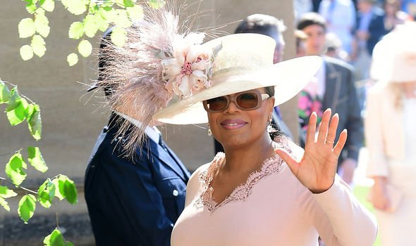 Oprah Winfrey, a close friend of the couple's, attending their 2018 wedding Oprah Winfrey, a close friend of the couple's, attending their 2018 wedding