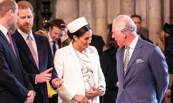 Meghan appeared close to some royals, such as Prince Charles Meghan appeared close to some royals, such as Prince Charles