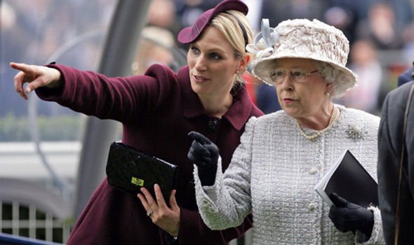Zara is the Queen's granddaughter