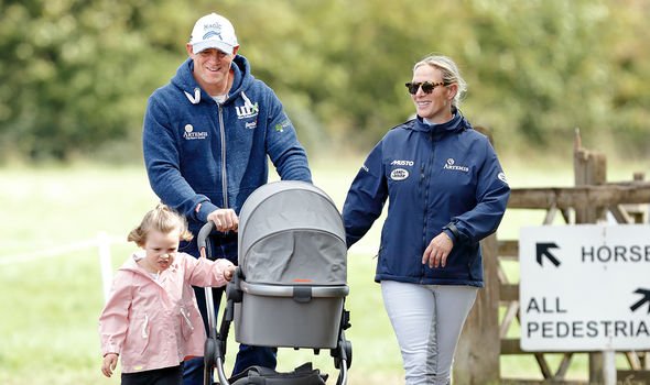 Mike and Zara already have two children together, Mia and Lena