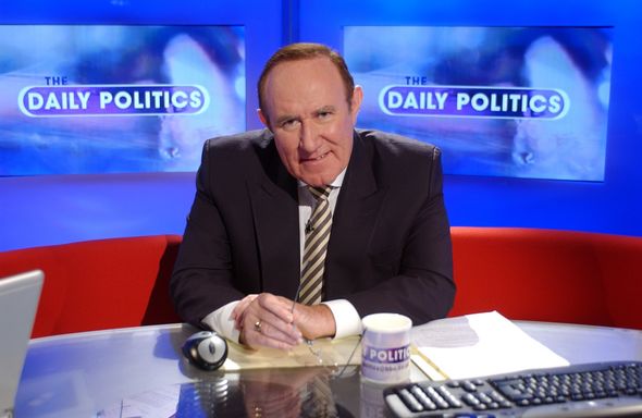 Andrew Neil was axed from the BBC last year Andrew Neil was axed from the BBC last year