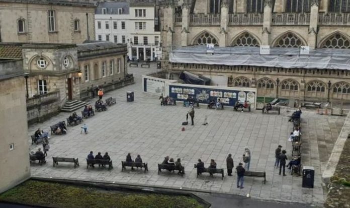 Bath news: Britons branded 'irresponsible humans' after gathering outdoors during lockdown | UK | News