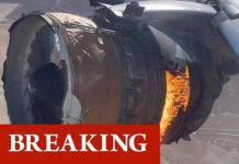 Boeing 777 UK airspace ban after midair fire sends debris raining down on US city | UK | News (Reports)