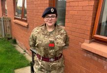 Cadet Force adult volunteer saves woman’s life thanks to army cadet first aid training