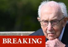 Captain Tom health update: Family with war hero as he battles Covid – statement issued | UK | News (Reports)