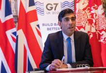 Chancellor prioritises climate change and urged support for vulnerable countries in first UK G7 Finance Meeting