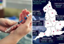 Covid vaccinations: Which areas have vaccinated the most people? | UK | News (Reports)