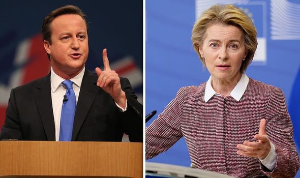 David Cameron was dubbed a 'cheerleader' at the time