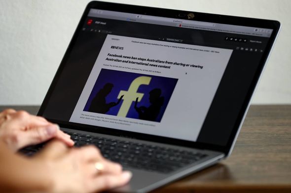 Facebook began removing news content from its platform in Australia last Thursday Facebook began removing news content from its platform in Australia last Thursday
