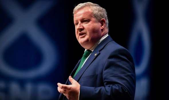 Ian Blackford was elected as an MP in 2015 Ian Blackford was elected as an MP in 2015