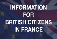 Information and events for British citizens in France