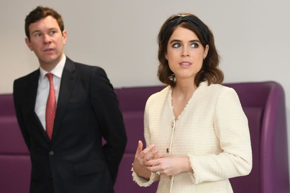 Jack Brooksbank and Princess Eugenie Jack Brooksbank and Princess Eugenie